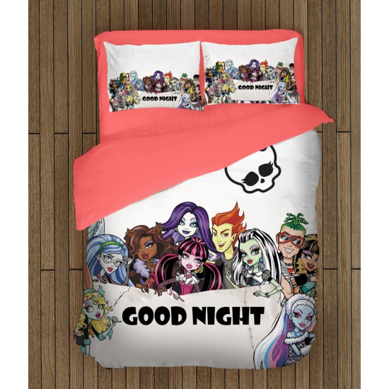 Dětské povlečení na postel - Monster High Good Night