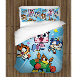 Povlečení na dětskou postýlku - Unikitty