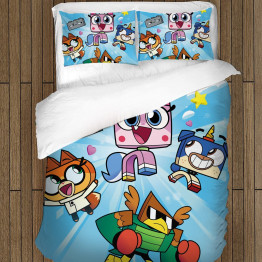 Povlečení na dětskou postýlku - Unikitty