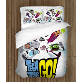 Povlečení na dětskou postýlku - Teen Titans Go!