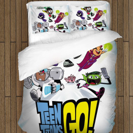Povlečení na dětskou postýlku - Teen Titans Go!