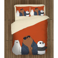 povlečení dětské motivy - We Bare Bears Dark