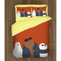 povlečení dětské motivy - We Bare Bears Dark