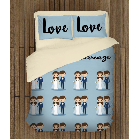 Povlečení pro páry - Love and Marriage