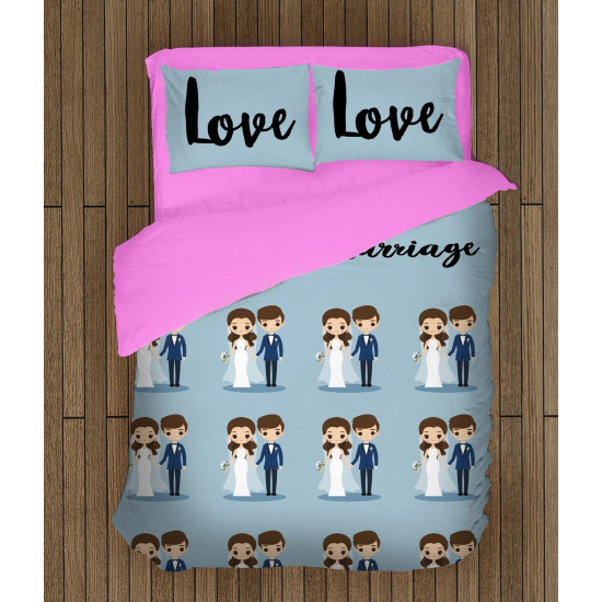 Povlečení pro páry - Love and Marriage