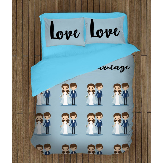 Povlečení pro páry - Love and Marriage