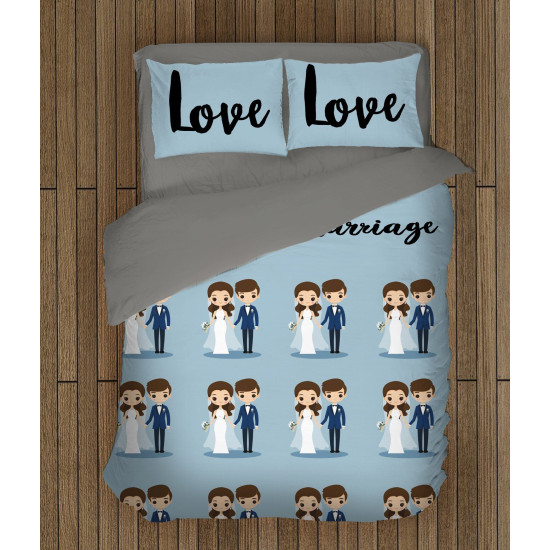 Povlečení pro páry - Love and Marriage