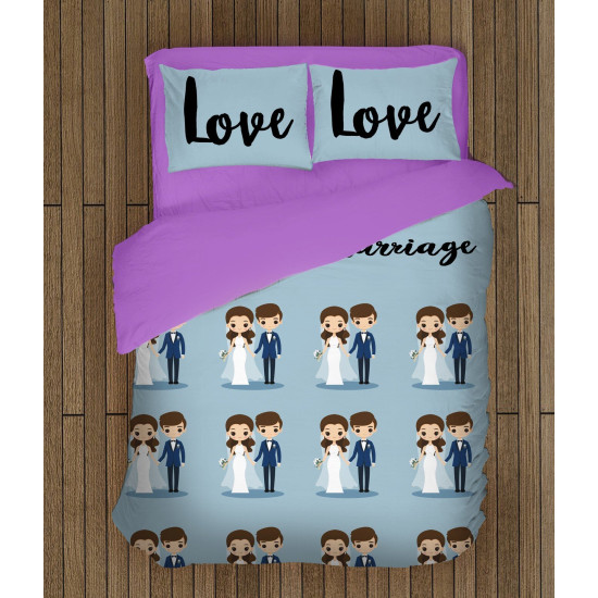 Povlečení pro páry - Love and Marriage