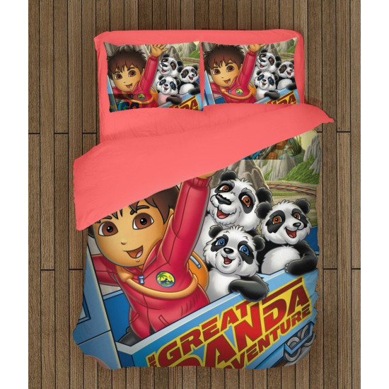 Dětské luxusní povlečení - Go Diego Go!