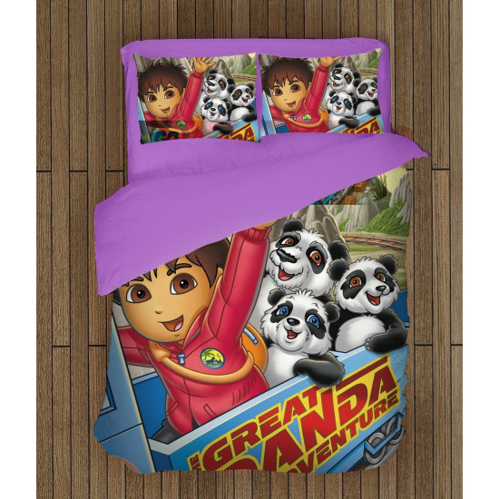 Dětské luxusní povlečení - Go Diego Go!