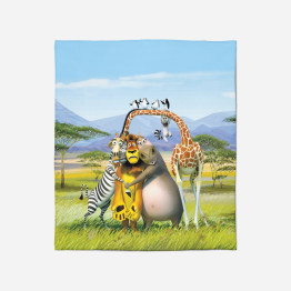 Luxusní deka 3D - Madagascar