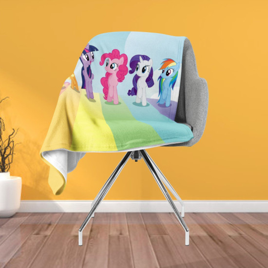 Teplá deka pro deti - Little Pony Rainbow