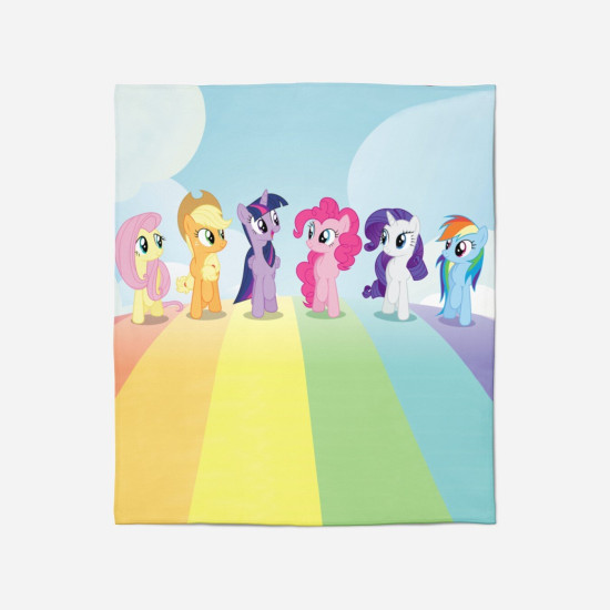 Teplá deka pro deti - Little Pony Rainbow