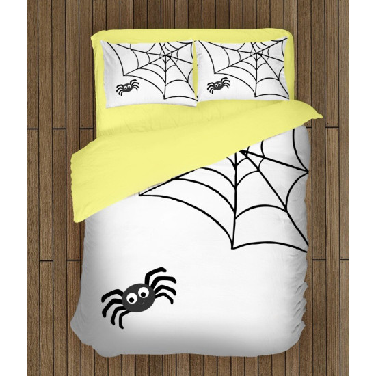Černobílé povlečení - Spider
