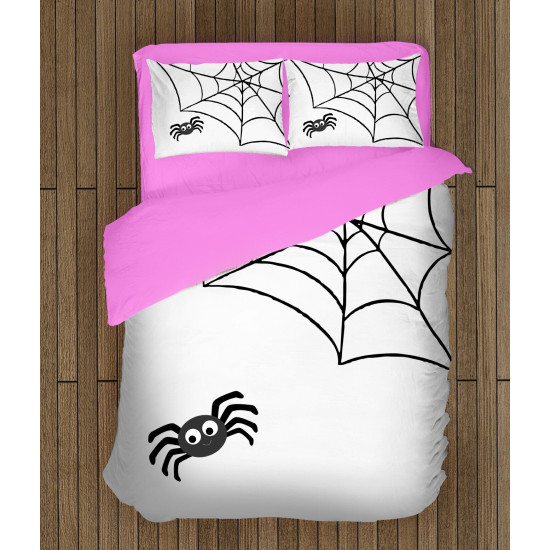 Černobílé povlečení - Spider