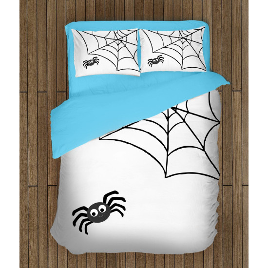 Černobílé povlečení - Spider