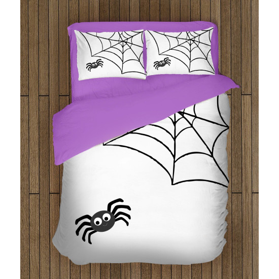 Černobílé povlečení - Spider