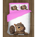 3D sada povlečení - Squirrel
