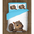 3D sada povlečení - Squirrel