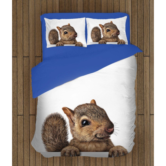 3D sada povlečení - Squirrel