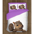 3D sada povlečení - Squirrel