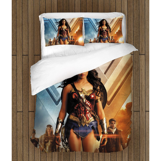 3D ložní prádlo - Wonder Woman