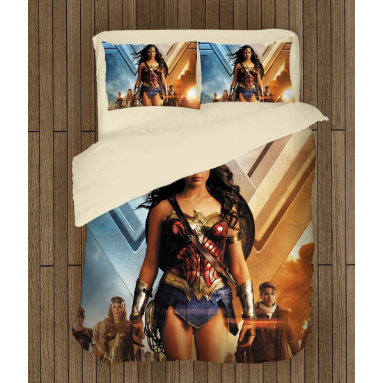 3D ložní prádlo - Wonder Woman