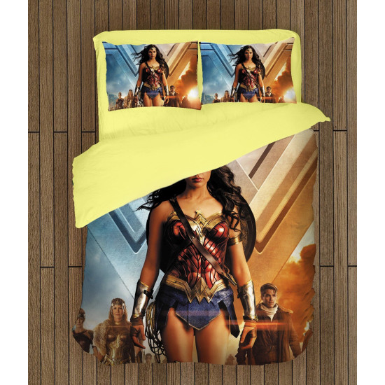 3D ložní prádlo - Wonder Woman