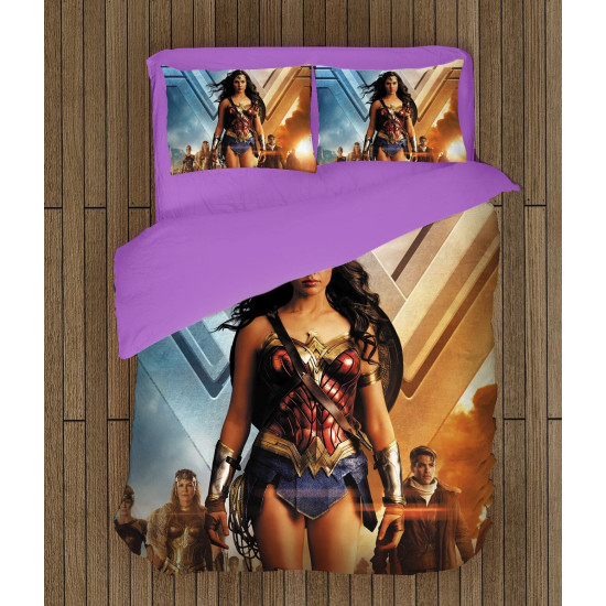 3D ložní prádlo - Wonder Woman