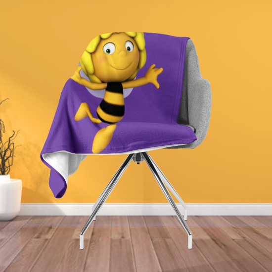 Fialová deka 3D - Maya The Bee