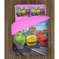 Dětské povlečení s vláčkem Chuggington