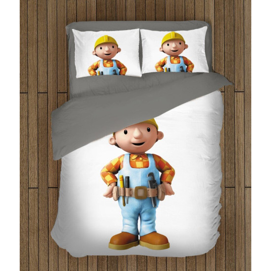 3D dětská ložní souprava Bořek Stavitel