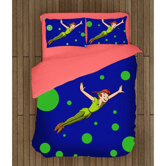 3D dětské prostěradlo Peter Pan