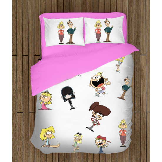 Dětská 3D ložní souprava The Loud House