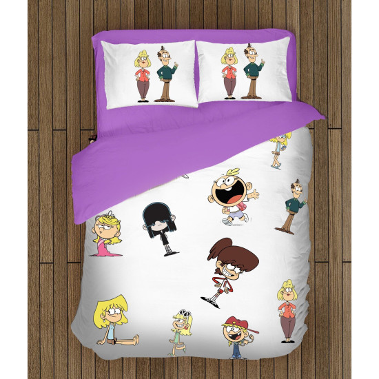 Dětská 3D ložní souprava The Loud House