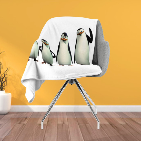 Teplá deka - Penguins of Madagascar