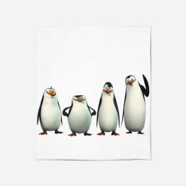 Teplá deka - Penguins of Madagascar