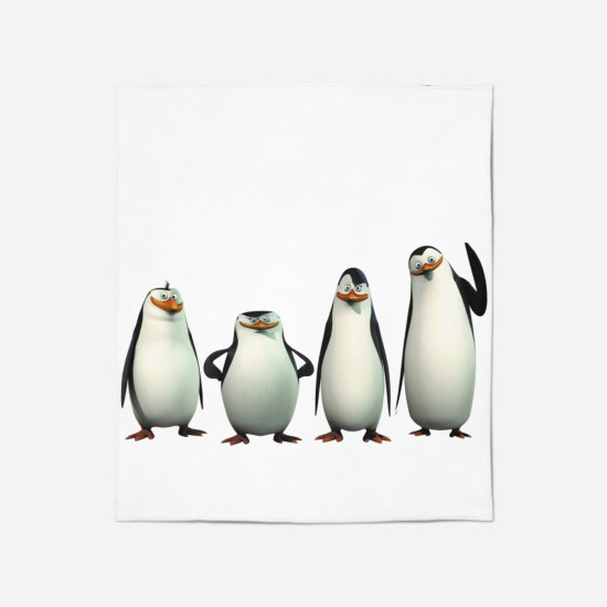 Teplá deka - Penguins of Madagascar