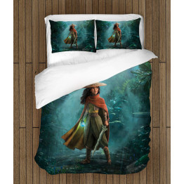 Dětská 3D ložní souprava Raya a poslední drak