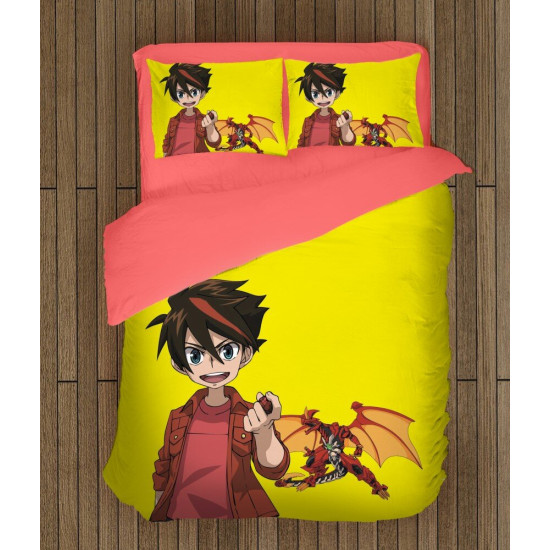 Dětská 3D ložní souprava Bakugan