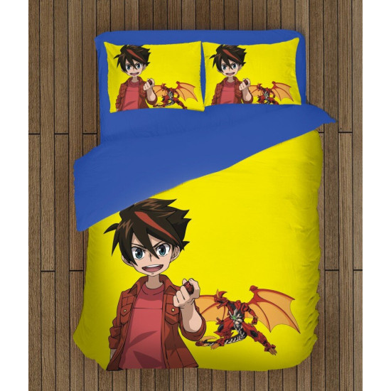 Dětská 3D ložní souprava Bakugan