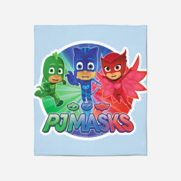 Fleecová deka 3D - PJ Masks