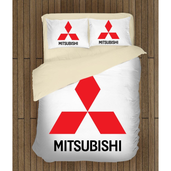 3D kvalitní povlečení - Mitsubishi Logo