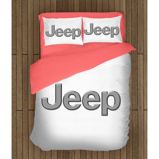 Luxusní povlečení - Jeep Logo