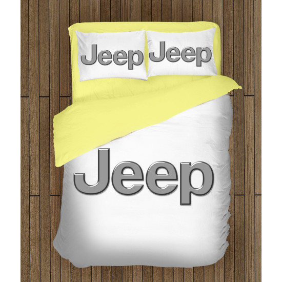 Luxusní povlečení - Jeep Logo