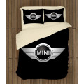3D povlečení s auty - Mini Logo