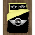 3D povlečení s auty - Mini Logo