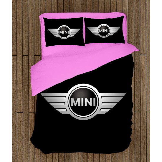 3D povlečení s auty - Mini Logo