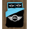 3D povlečení s auty - Mini Logo