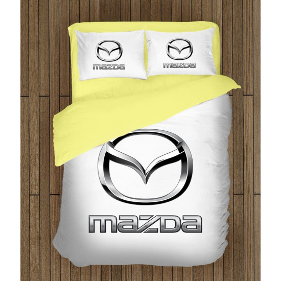 3D povlečení na postel - Mazda Logo
